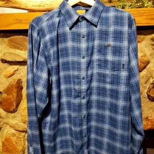 Merrell Mens Large Plaid Shirt
